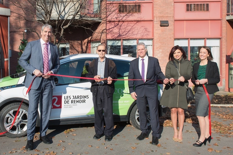COGIR LANCE LE PREMIER SERVICE D’AUTOPARTAGE TECHNOLOGIQUE ET ÉCOLOGIQUE POUR LES AÎNÉS À LAVAL