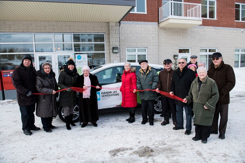 Cogir lance le premier service d'autopartage technologique et écologique pour les aînés à Rimouski