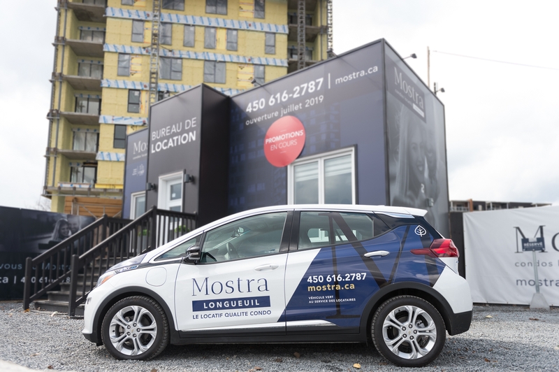 LANCEMENT DE LA VOITURE ÉLECTRIQUE POUR LES LOCATAIRES DU MOSTRA LONGUEUIL