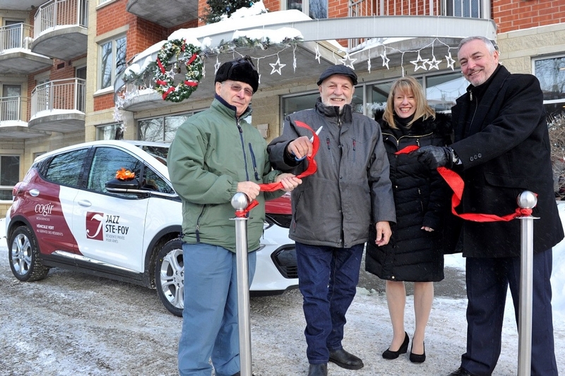 Cogir lance le premier service d'autopartage technologique et écologique pour les aînés de Ste-Foy