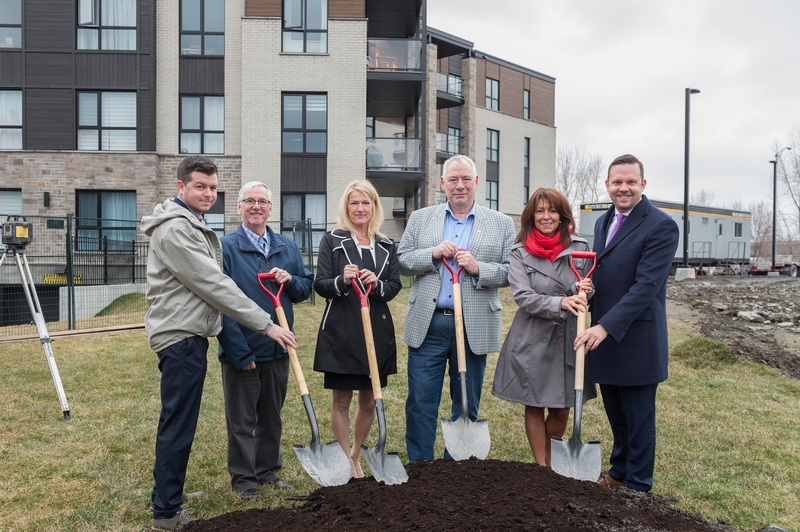 DÉBUT DE LA CONSTRUCTION DE L’IMMEUBLE A DE RIVE GAUCHE APPARTEMENTS-SERVICES :