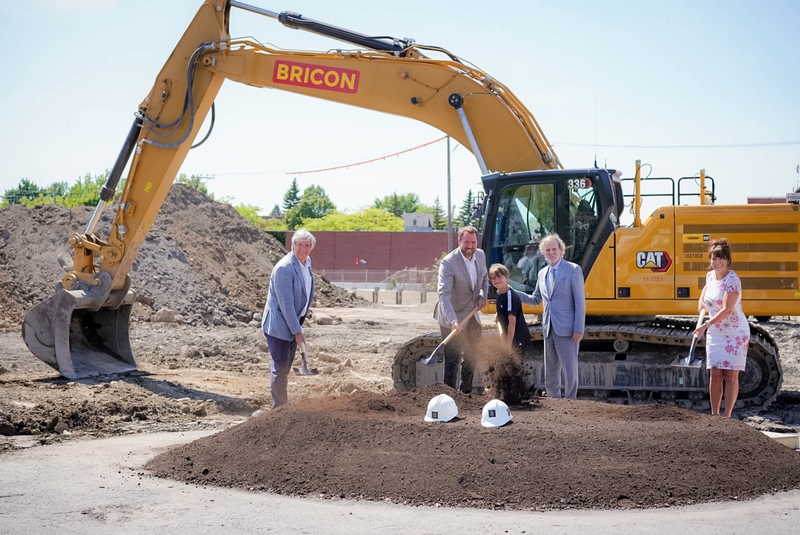 DÉBUT DE LA CONSTRUCTION DU JAZZ ST-BRUNO AU CŒUR DU CENTRE-VILLE