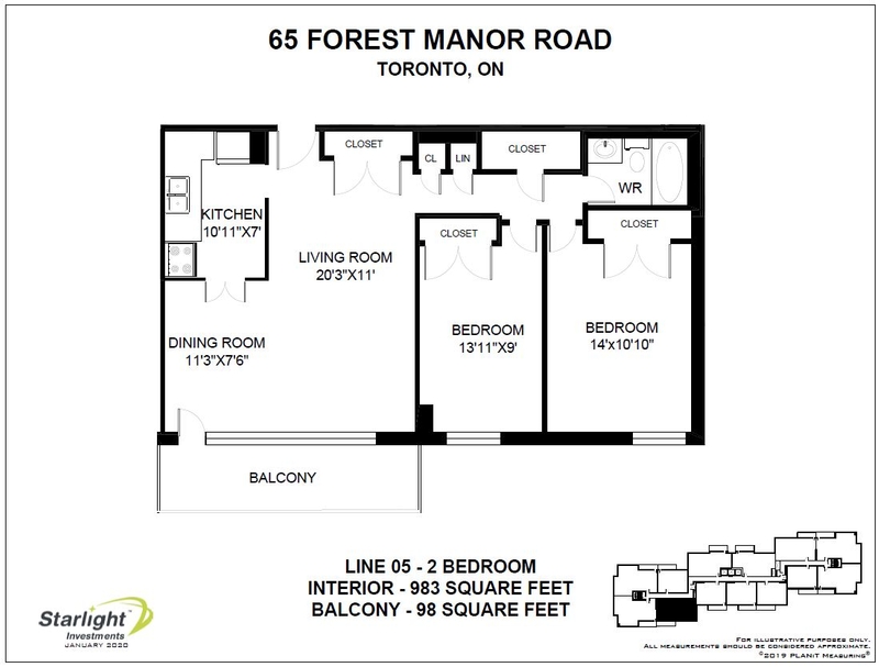 65 Forest Manor Road Residential building in North York